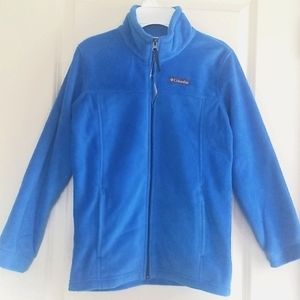 Columbia Kids Jacket Blue Fleece Medium